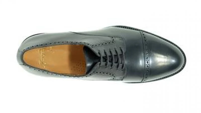 CAMBRIDGE BLACK CALF CAPTOE - Image 3