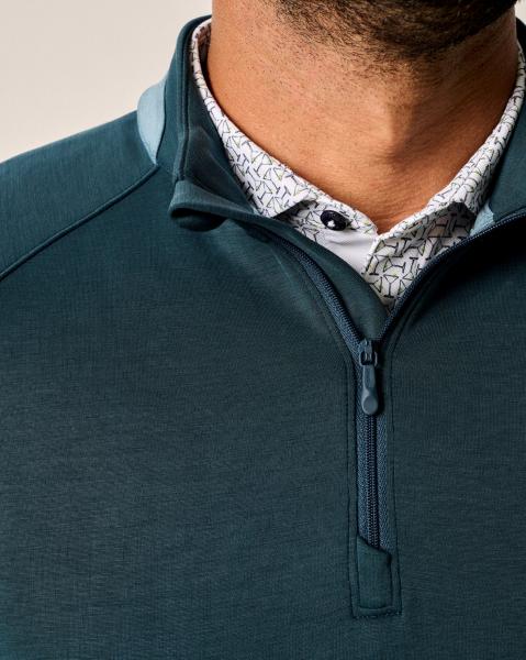 GRIGGS PERFORMANCE 1/4 ZIP- LAKE - Image 3