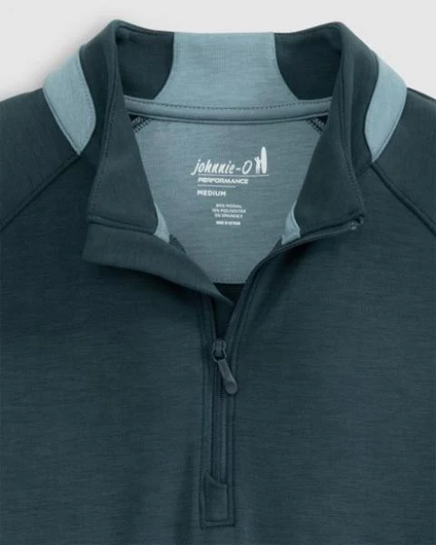 GRIGGS PERFORMANCE 1/4 ZIP- LAKE - Image 4