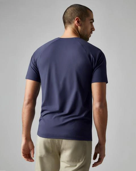 RHONE REIGN SHORT SLEEVE- NAVY - Image 3